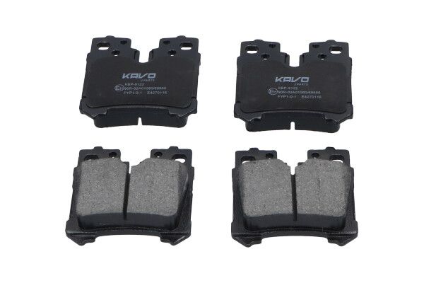 KAVO PARTS KBP9122 Комплект гальмівних накладок, дискове гальмо