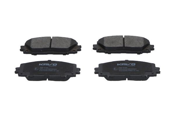 KAVO PARTS KBP9140 Колодки гальмівні (передні) Toyota Prius 08- (Akebono)