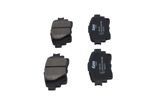 KAVO PARTS KBP9162 Комплект гальмівних накладок, дискове гальмо