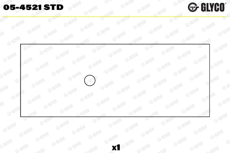 Glyco 054521STD Втулка підшипника, шатун