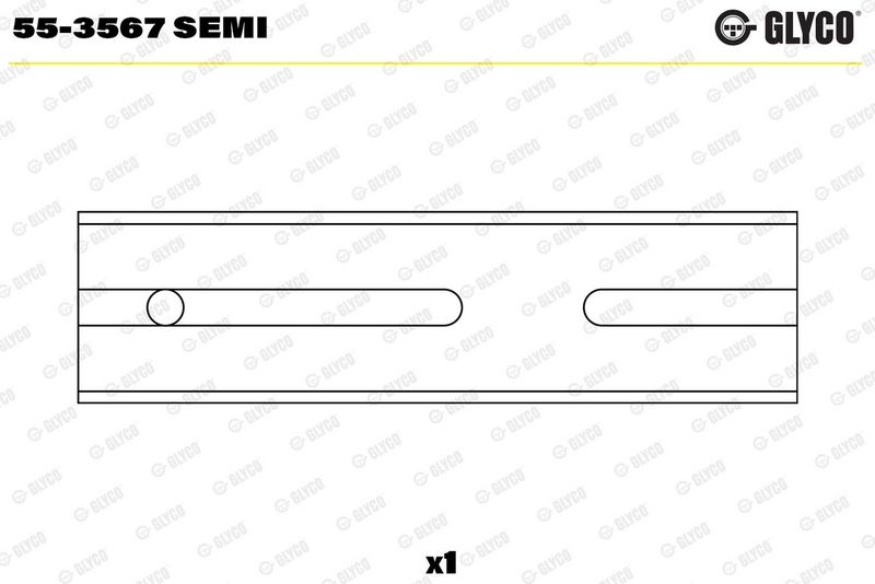 Glyco 553567SEMI Втулки шатунні VAG 1.3-1.8 20mm (вир-во GLYCO)