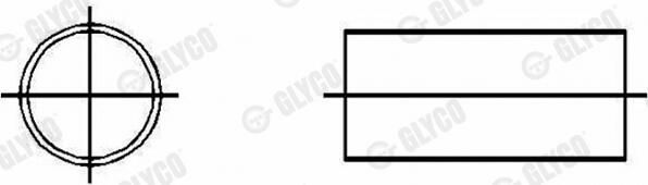 Glyco 553648SEMI Втулки шатуна PL-B (4ШТ) BMW M40/M42/M43/M44 22X24X22 (вир-во GLYCO)