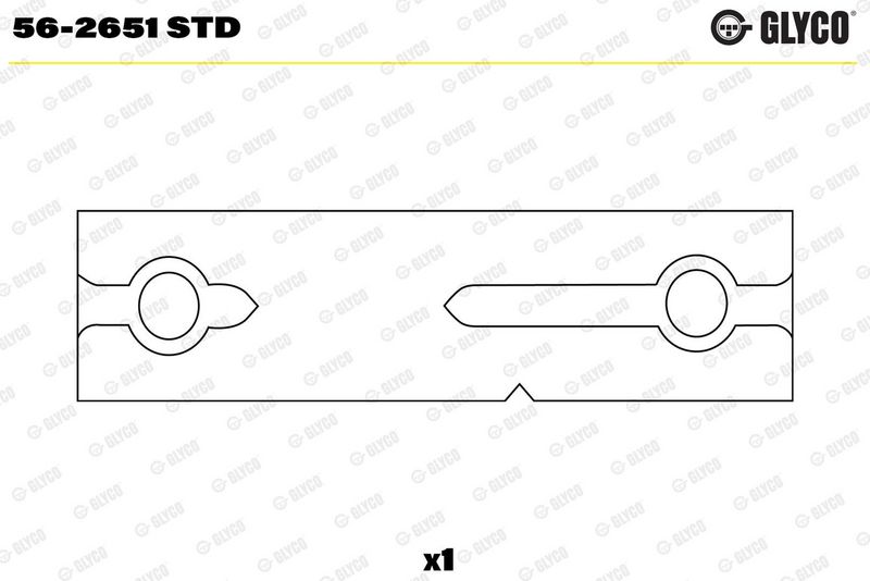 Glyco 562651STD Втулка, перекидний важіль