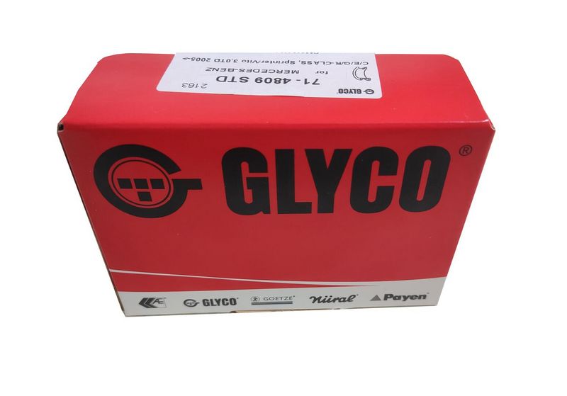 Glyco 714809STD Вкладиші шатунні MB 3.0TD OM642 SPUTTER (вир-во GLYCO)