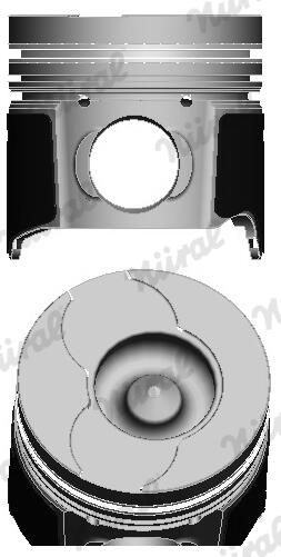 Nural 8710150700 Поршень з кільцями RENAULT 80.5 1.9TD F9Q730/734/780 97- (вир-во NURAL)