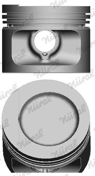 Nural 8710940750 Поршень з кільцями VAG 81,51 1,8 8V (вир-во NURAL)