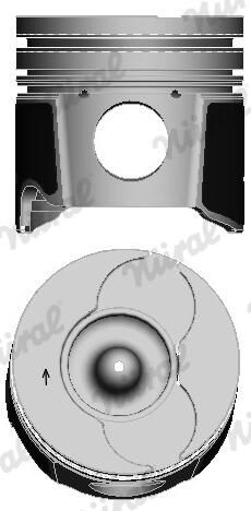 Nural 8711470000 Поршень