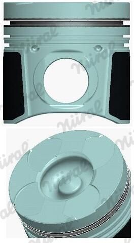 Nural 8712740700 Поршень з кільцями RENAULT 87,51 2,2dCi G9T (вир-во NURAL)
