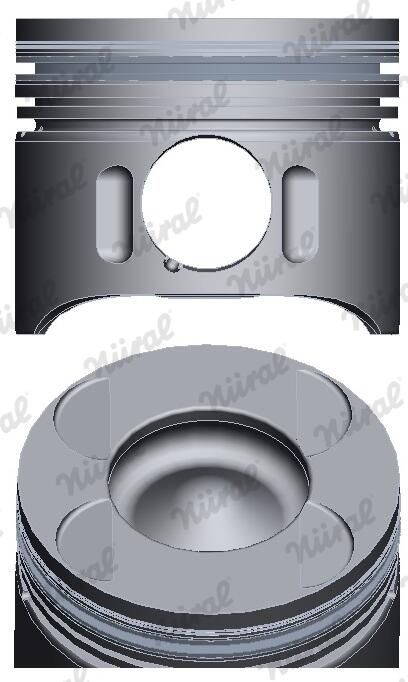 Nural 8713640000 Поршень з кільцями MB 88.01 OM646/OM647.981/OM648 (вир-во NURAL)