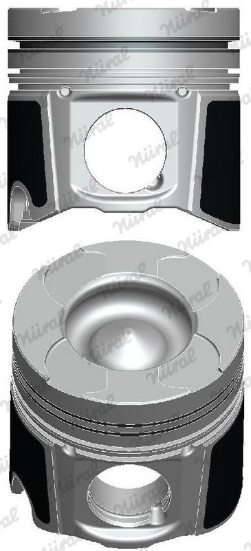 Nural 8713750030 Поршень з кільцями RENAULT 89,00 2,5DCi 16V G9U (вир-во NURAL)
