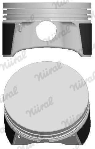 Nural 8714120000 Поршень з кільцями OPEL 80,50 1,8i 16V X18XE1 (вир-во NURAL)