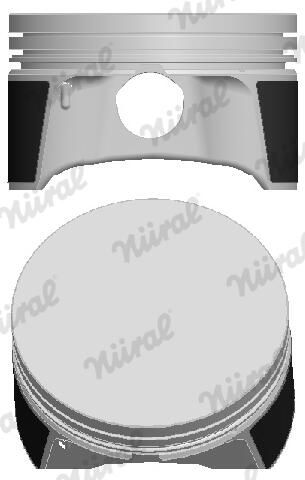 Nural 8714130000 Поршень з кільцями FORD 79.0 1.6 ZETEC-SE FYDA/FYDB (вир-во NURAL)
