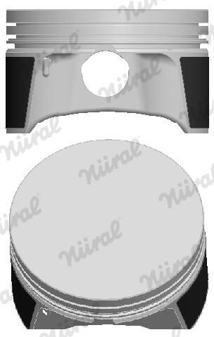 Nural 8714130700 Поршень з кільцями FORD 79.5 1.6 ZETEC-SE FYDA/FYDB (вир-во NURAL)