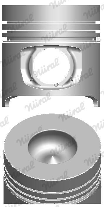 Nural 8724780000 Поршень