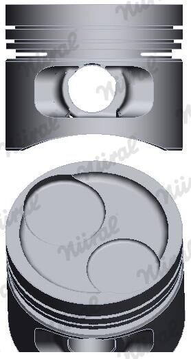 Nural 8730631100 Поршень з кільцями OPEL 76,00 C 1.3 N (вир-во NURAL)