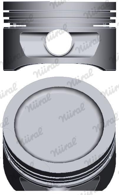Nural 8730690710 Поршень з кільцями OPEL 79.50 1.6 X16SZ/16SV (вир-во NURAL)