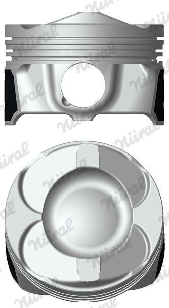 Nural 8742430700 Поршень з кільцями FORD 72,40 M1JC 1.0 ECOBOOST (вир-во NURAL)