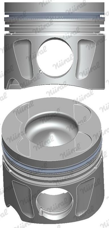 Nural 8742740070 Поршень з кільцями MB 83,01 OM 642 цил. 4-6 (вир-во NURAL)
