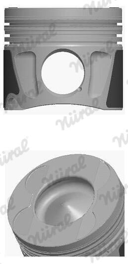 Nural 8742740700 Поршень з кільцями MB 83.5 OM642 (CYL 1-3) (вир-во NURAL)