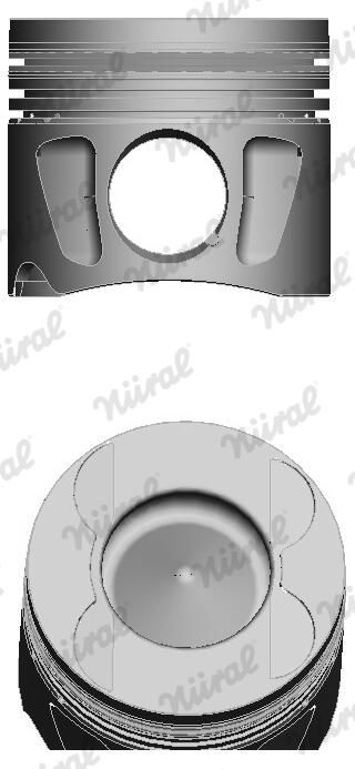 Nural 8742750000 Поршень