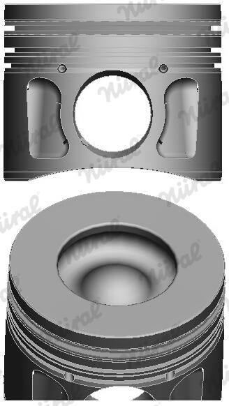 Nural 8742770010 Поршень з кільцями PSA/FORD/FIAT 86.0 2.2HDI/2.2TDCI 4HU(P22DTE)/4HV(P22DTE) (вир-в