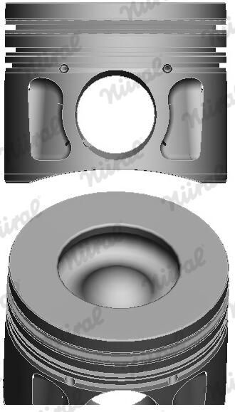 Nural 8742770710 Поршень з кільцями PSA/FORD/FIAT 86.5 2.2HDI/2.2TDCI (вир-во NURAL)