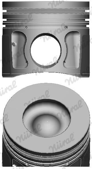 Nural 8742770740 Поршень з кільцями FORD 86.5 2.2 DURATORQ CYRA/PGFA/SRFA/UHFA 2008- (вир-во NURAL)