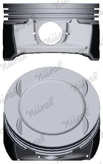 Nural 8742950700 Поршень з кільцями OPEL 73.9 1.4 Z14XEP (вир-во NURAL)