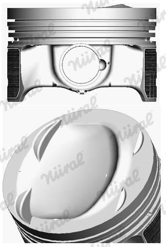 Nural 8742990000 Поршень VW CAXA/CAXC 76.50 мм (СТД)