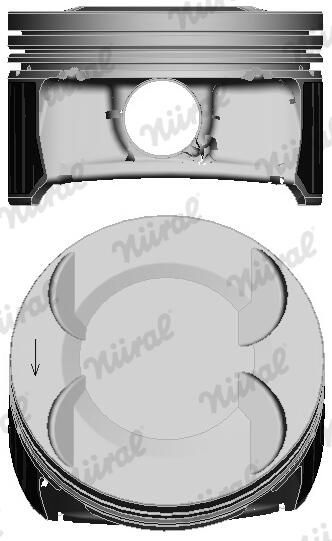 Nural 8743530000 Поршень