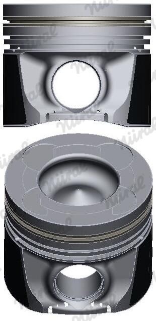 Nural 8743610730 Поршень з кільцями NISSAN 89.50 2.5 dCi YD25DDTi  (вир-во NURAL)