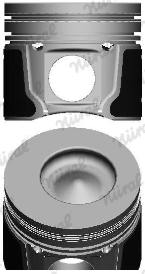 Nural 8743700700 Поршень з кільцями FORD 83,00 Duratorg 1.8TDCI Transit Connect  (вир-во NURAL)