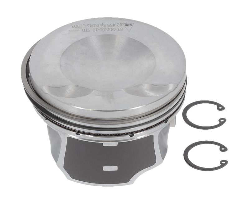 Nural 8744380010 Поршень з кільцями VAG 82.51 2,0TFSI CAEA/CAWA/CDNB/CCTA/CDNC PIN 23X53 (вир-во NUR