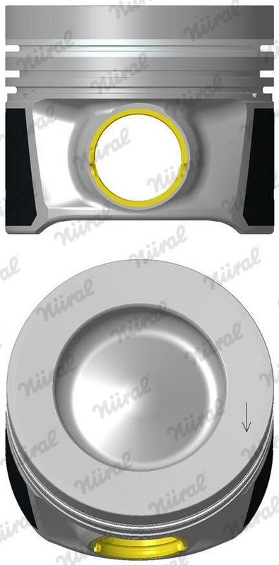 Nural 8744750730 Поршень з кільцями VAG 81,51 2,0TDI 16V Euro 6 2015- (вир-во Nural)