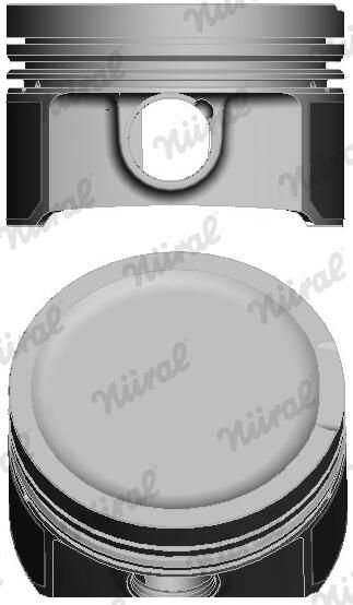 Nural 8750290010 Поршень з кільцями VAG 81.00 1.8T 20V (вир-во NURAL)