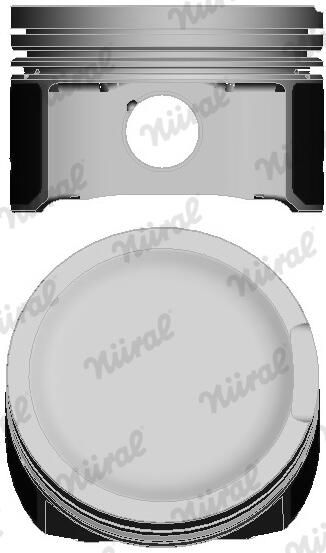 Nural 8750290030 Поршень з кільцями VAG 81.0 1,8 20V AMB/ARX/AWT (вир-во NURAL)
