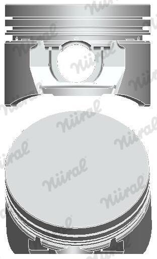 Nural 8778650700 Поршень з кільцями FORD 81.10 1.8 16V ZETEC (вир-во NURAL)