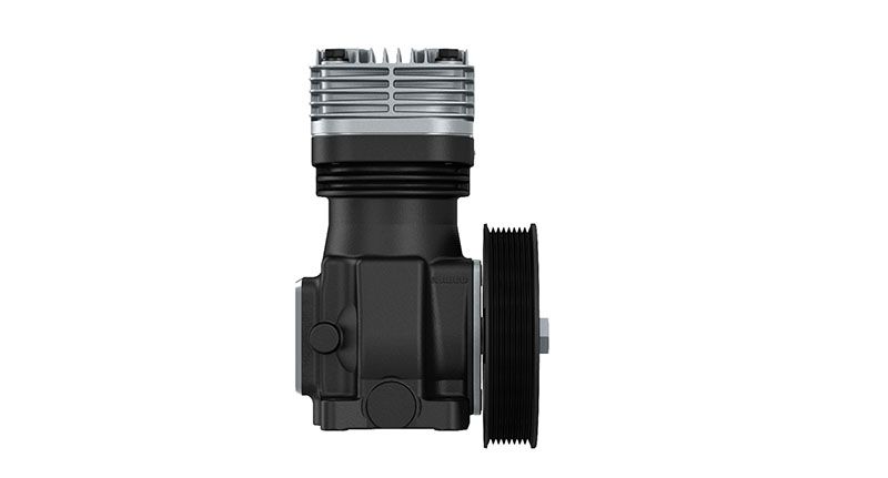 WABCO 4111410030 Компресор пневматичної системи зі шківом JD8430 (RE189197, RE58386) (вир-во Wabco)