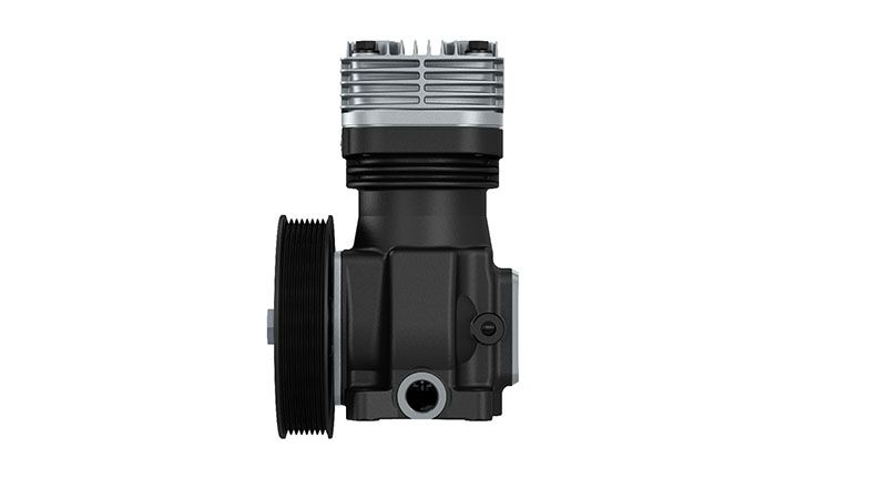 WABCO 4111410030 Компресор пневматичної системи зі шківом JD8430 (RE189197, RE58386) (вир-во Wabco)