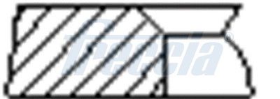 Freccia FR10240200 Кільця поршневі