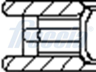 Freccia FR10906800 Комплект поршневих кілець