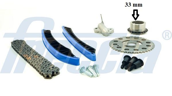 Freccia TK081164 Комплект ланцюгів привода на Renault Megane IV 1.6 dCi 130 '16-