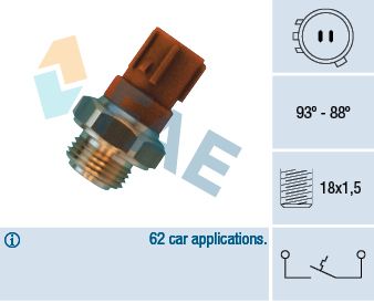 FAE 36440 Датчик включения вентилятора