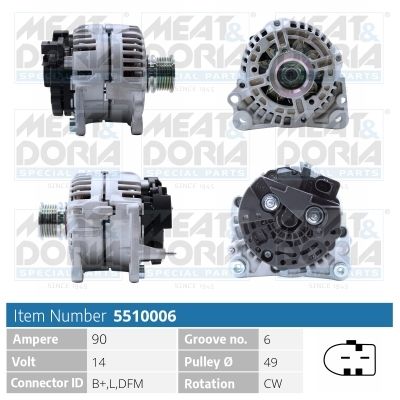 Meat&Doria 5510006 Генератор