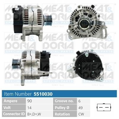 Meat&Doria 5510030 Генератор