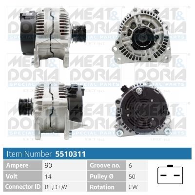 Meat&Doria 5510311 Генератор