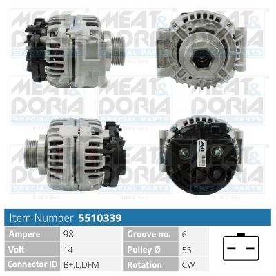 Meat&Doria 5510339 Генератор