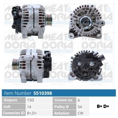 Meat&Doria 5510398 Генератор