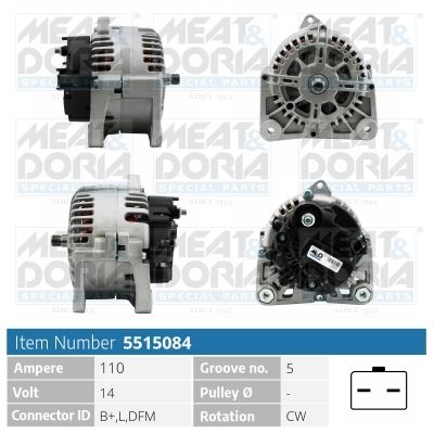 Meat&Doria 5515084 Генератор