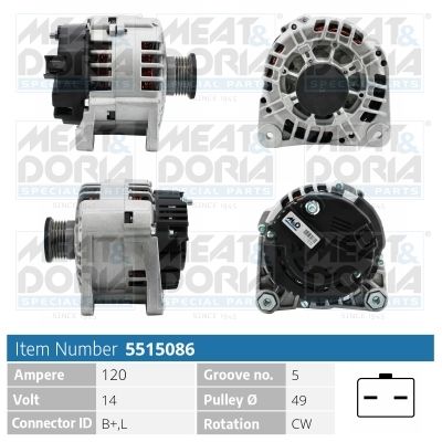 Meat&Doria 5515086 Генератор